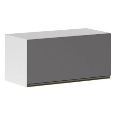 Imagem de Armário Perola Basculante 80 cm 1 Porta Luciane - Luciane Moveis