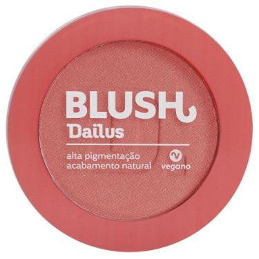 Imagem de Blush Facial Dailus, Fazendo a Pêssega