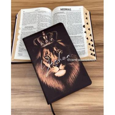 Imagem de Biblia NTLH leão coroa - nova tradução linguagem de hoje INDICE digita