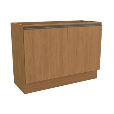 Imagem de Gabinete p/ Pia Cozinha Balcão Maxxi G745 c/ 2 Portas s/ Tampo 120cm C