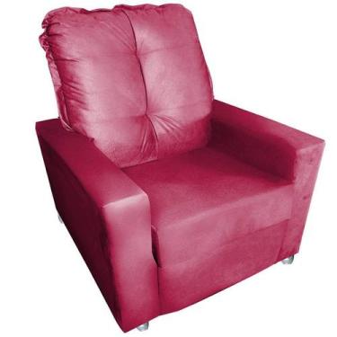 Imagem de Poltrona Gamer RANGER  Reclinável  - Beatriz Decor , VERMELHO