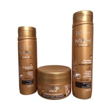 Imagem de Kit Shampoo Cond. Mascara Fortalecimento Max Care Power Force Voga