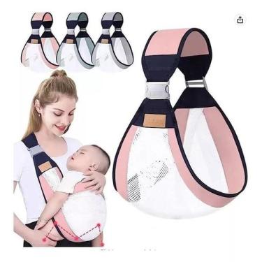 Imagem de Sling Baby Pró Canguru Ortopedico Ajustavel Super Facil Favorito - SHO