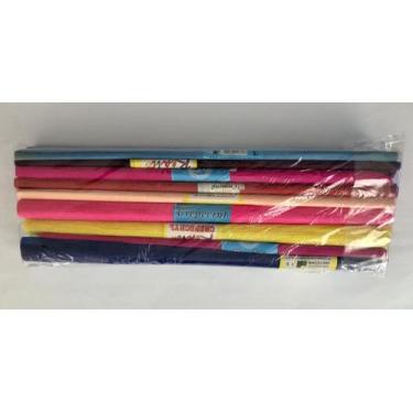 Imagem de Papel Crepom Crepecryl com 10 cores sortidas - Realce