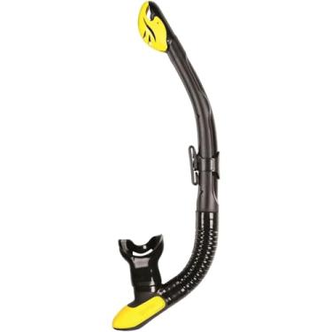 Imagem de Mares Ergo Dry Snorkel de mergulho e snorkel (amarelo/preto)