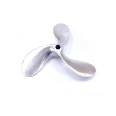 Imagem de Hélice Motor Rabeta Com 3 Pás 6,5 5,5 Hp Em Alumínio Barco - Funditex,