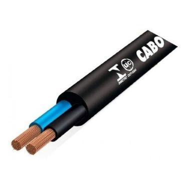 Imagem de Cabo Pp Bipolar Fio Eletrico 2x1,50mm Rolo Com 65 Metros - cobrecom