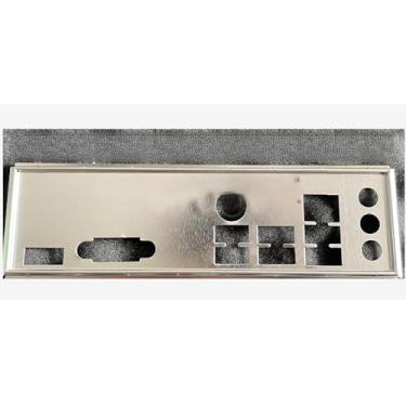 Imagem de SONXIAVIVO Placa mãe I/O Shield placa traseira de substituição em branco para placa mãe MSI B560M-A PRO B560M PRO-E defletor traseiro