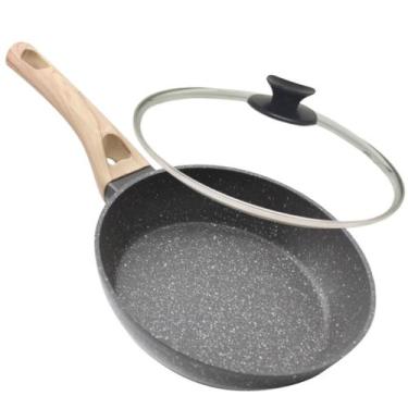 Imagem de Frigideira Antiaderente Indução 24cm Fundo Triplo Com Tampa - Dolce Ho