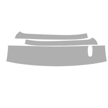 Imagem de Vicrez Paint Protection PPF Pre-Cut Kit, Roof and A Pillar vpp4165 Compatible with GMC Sierra HD 2500 3500 Duramax Crew 2017-2019