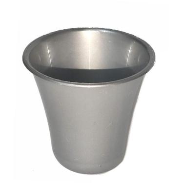 Imagem de Cálice Copo Acrílico Prata Para Bandeja De Santa Ceia - MARANATA