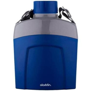 Imagem de Cantil Termico Azul C/cinza 1000ml - Aladdin