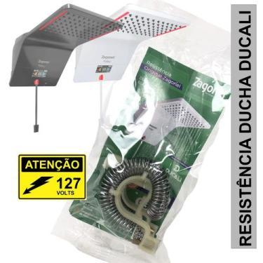 Imagem de Resistencia ducha ducali 127v - 5500w chuveiro zagonel - ZAGONEL DUCAL