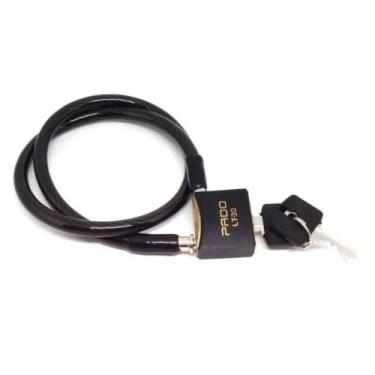 Imagem de Cadeado Pado Bicicleta LT-30 Cabo 600mm Preto