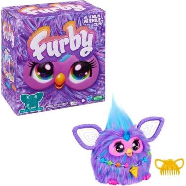 Imagem de Pelúcia Furby Purple Interativo Ativado por Voz Hasbro F6743