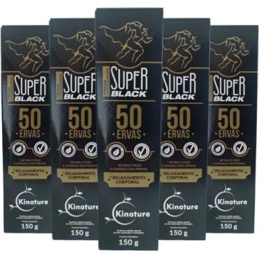 Imagem de Revenda 5 Pomada Massageadora 50 Ervas Naturais Super 150g - Kinature