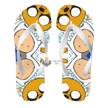 Imagem de Chinelo Hora da Aventura Jake Finn - Empório Dutra, 41/42