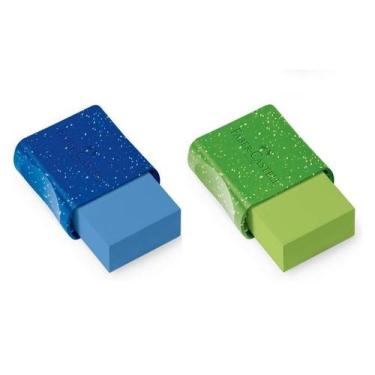 Imagem de Borracha Max Glitz Colorida Com Capa Plastica Faber Castell Unidade/Ki