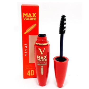 Imagem de Máscara para Cílios 4D Mega Curve Max Volume Vivai, Max Volume - Verme
