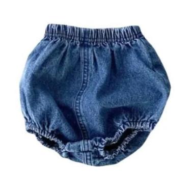 Imagem de Shorts Jeans Bebê - Casual, com Bolsos - 0 a 24 Meses, 2-3 anos, 195 a