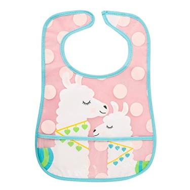 Imagem de Babador Impermeavel Com Bolso Lhama, Clingo, Lhama