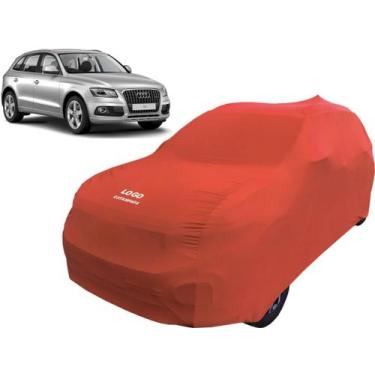 Imagem de Capa De Tecido Lycra Para Carro Audi Q5 Anti-risco - Mz, Vermelha