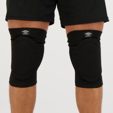 Imagem de Joelheira Umbro Futsal Preta, G