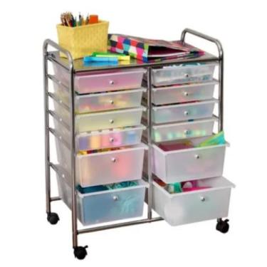 Imagem de Carrinho Cromado Com 12 Gavetas - Members Mark
