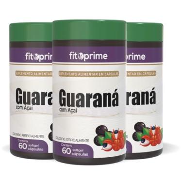 Imagem de Kit 3x Guaraná com Açaí 60 Cápsulas 750mg