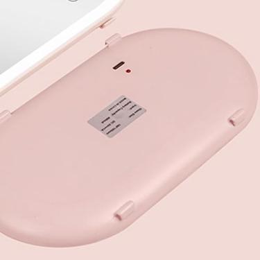 Imagem de Espelho de Viseira Solar LED, Espelho de Vaidade de Carro Com Interruptor de Toque de Vidro HD para Maquiagem e Estilo de Cabelo, Espelho Cosmético Universal para Sombreamento