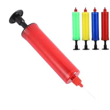 Imagem de 1 bomba de ar, bomba de bola, bomba de bola esportiva, bomba manual, bomba infladora de bola portátil, bomba de ar portátil, kit de inflador de ar para futebol, basquete, vôlei, futebol, acessórios de