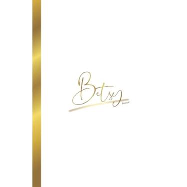 Imagem de Libreta Personalizada Nombre Betsy: Journal con Nombre en el interior Paginas de rayas color crema