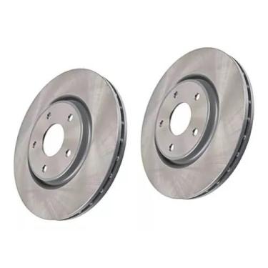Imagem de Par Disco Freio Dianteiro Ventilado Grand Caravan Freemont Journey 2012/2016