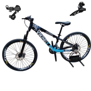 Imagem de Bicicleta 26 VikingX Tuff25 21v Cambios Shimano Freeride Disco Mecânico Pneu Slick 1.50-Unissex