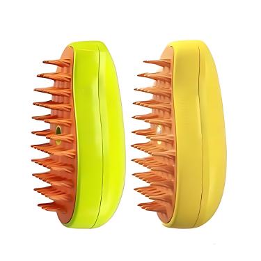 Imagem de Kit Duas Escovas Vapor Amarelo e Verde