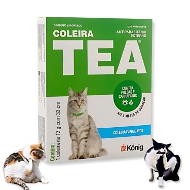 Imagem de Coleira Antipulga e Carrapato TEA para Gatos