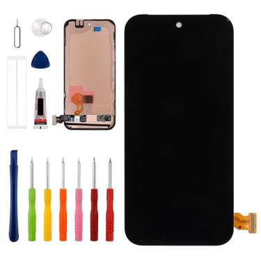 Imagem de Vvsialeek Novo conjunto de digitalizador de tela sensível ao toque LCD para Google Pixel 9 Pro [6,3 polegadas] GR83Y, GEC77, GWVK6 com kit de ferramentas de reparo técnico - Função de impressão