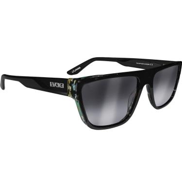 Imagem de Óculos Evoke Anverse BRA02 Black Shine Green/Lente Shiny Gray-Unissex