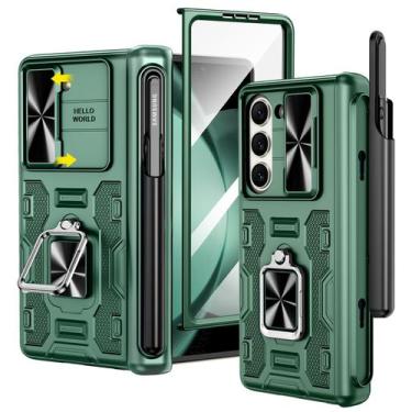 Imagem de Capa VEGO para Samsung Galaxy Z Fold 5 com Suporte para S Pen - Verde