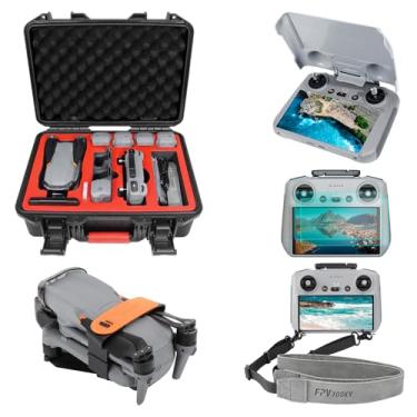 Imagem de FPVtosky Air 3S/ Air 3 Acessórios Bundle Kit 5-Em-1 Acessórios, Dji Air 3S/ Air 3 Case, Cordão De Pescoço, Protetor De Tela, Capa Protetora De Pára-Sol, Suporte De Hélice Para Dji Air 3S/ Air 3 Aces