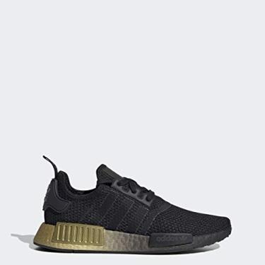 Imagem de adidas Originals T nis feminino NMD_r1, Preto/Amarelo, 11