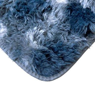 Imagem de Kit 2 Passadeiras Tapete Peludo Beira de Cama Sofá Aparador - Mava Enx