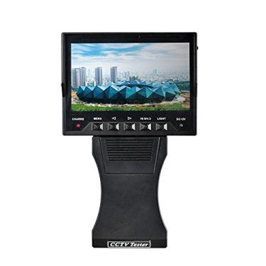 Imagem de Camonity Portátil 4.3 Tft Lcd Áudio Vídeo Segurança Cctv Câmera Analógica Testador 12 V Saída Rj45 Cabo Teste Monitor