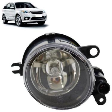 Imagem de Farol Milha Auxiliar Tiggo 2014 Lente lisa em acrílico  - Automotive I