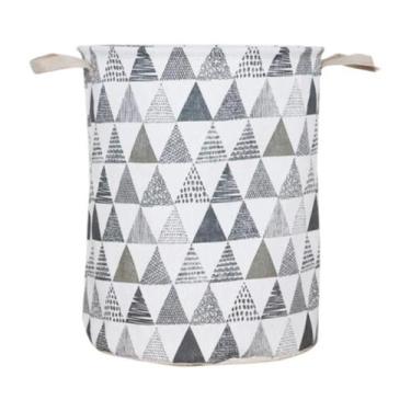 Imagem de Cesto Organizador De Brinquedo Roupas Sujas Dobrável - Afanx, Triangul