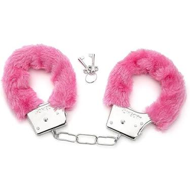 Imagem de Vurotry Algemas fofas de casal para mulheres, algemas submissas, pulseiras de punho rosa, tornozeleira, ajustável, braceletes, adereços para cosplay, joias, adjustable, Aço inoxidável, Sem Pedra