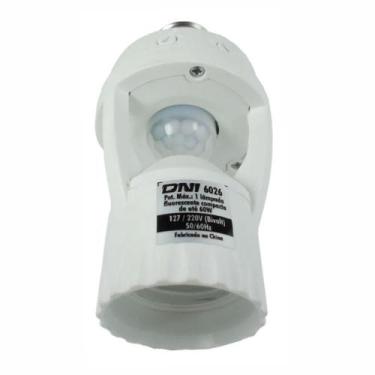 Imagem de Sensor de Presença e Fotocélula P/ Soquete E27 Bivolt - DNI 6026