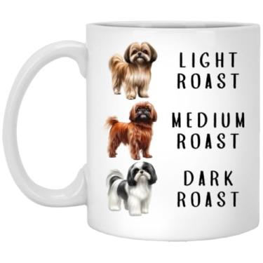 Imagem de Caneca de café Shih Tzu - Presente engraçado para mãe de cães - Presente para amantes de Shih Tzu Caneca de café da manhã - Copo para amantes de cães - Copo de presente de dono de cachorro - Canecas