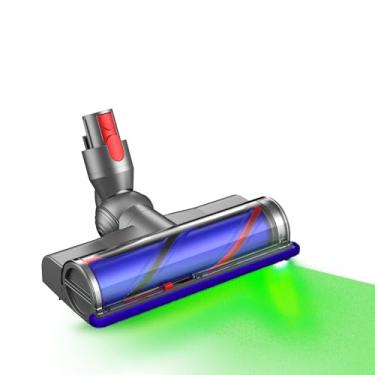 Imagem de Mungha Cabeça de limpeza de rolo de liberação rápida para Dyson Vacuums V7 V8 V10 V11 V15 Animal Absolute Models, cabeça de substituição direta para pisos de madeira e tapetes curtos