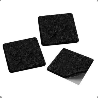 Imagem de Kit 32 Feltro Protetor Adesivo Pé Sofá Cadeira Mesa Tekbond - Tek Bond